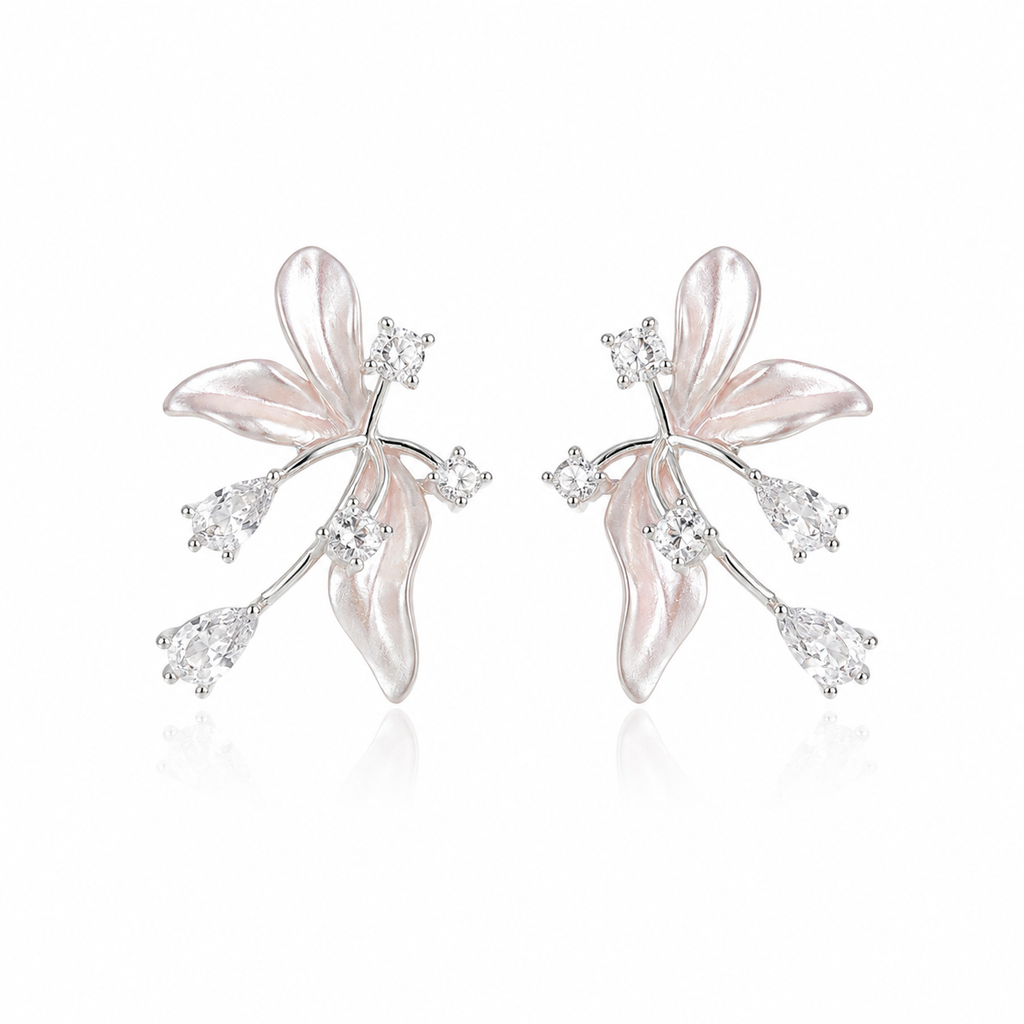 Petal Wing Stud Earrings