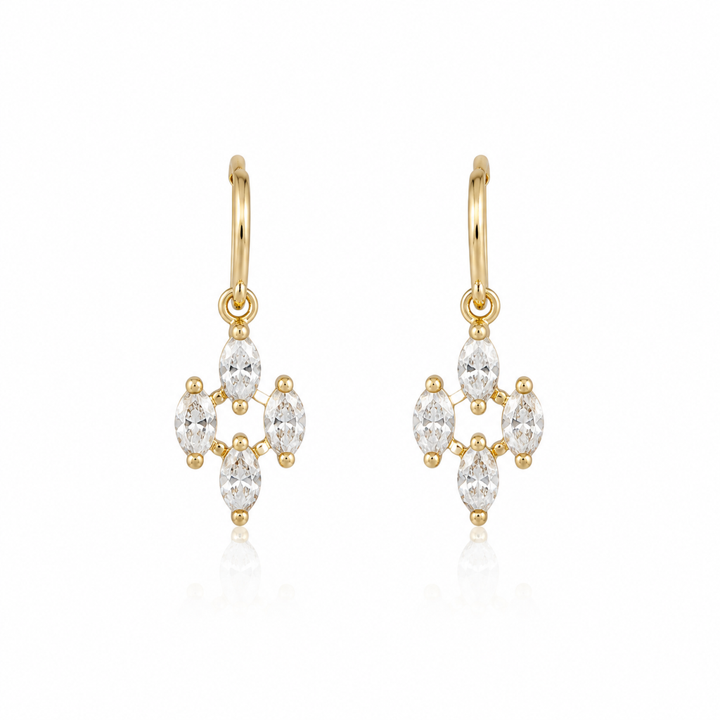Celeste Marquise Drop Earrings