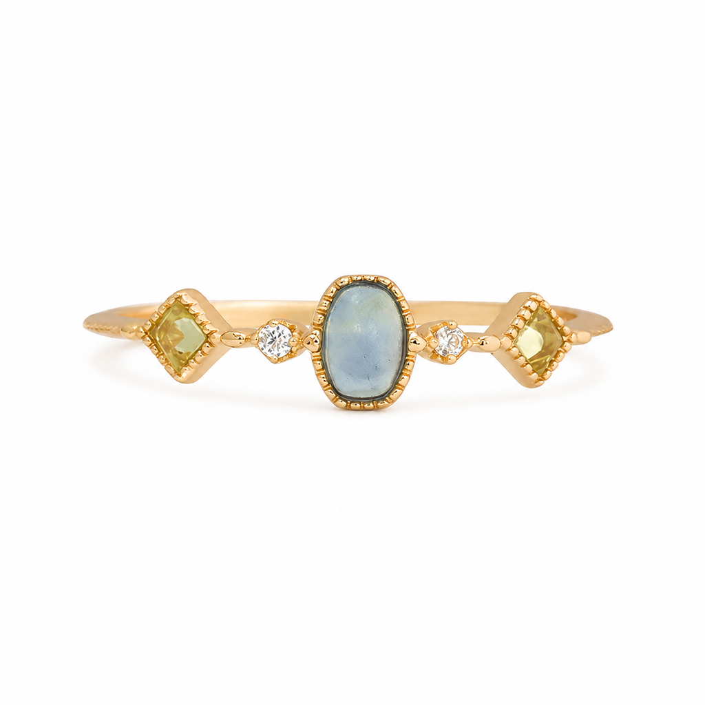 Riviera Aquamarine Ring