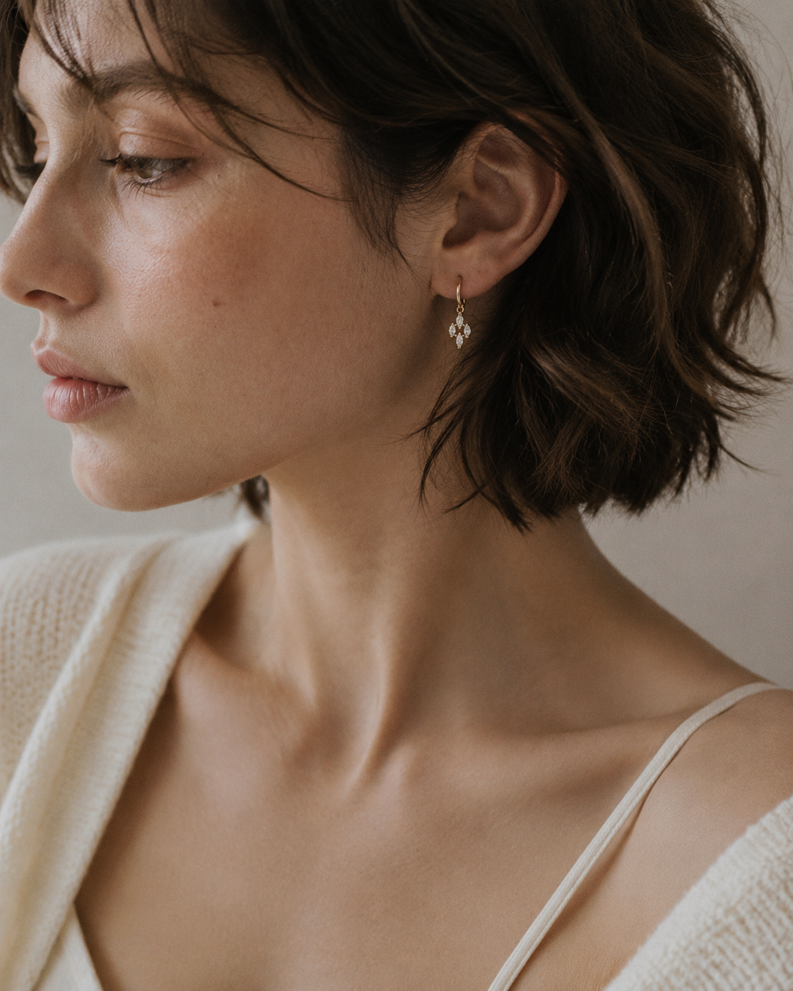 Celeste Marquise Drop Earrings