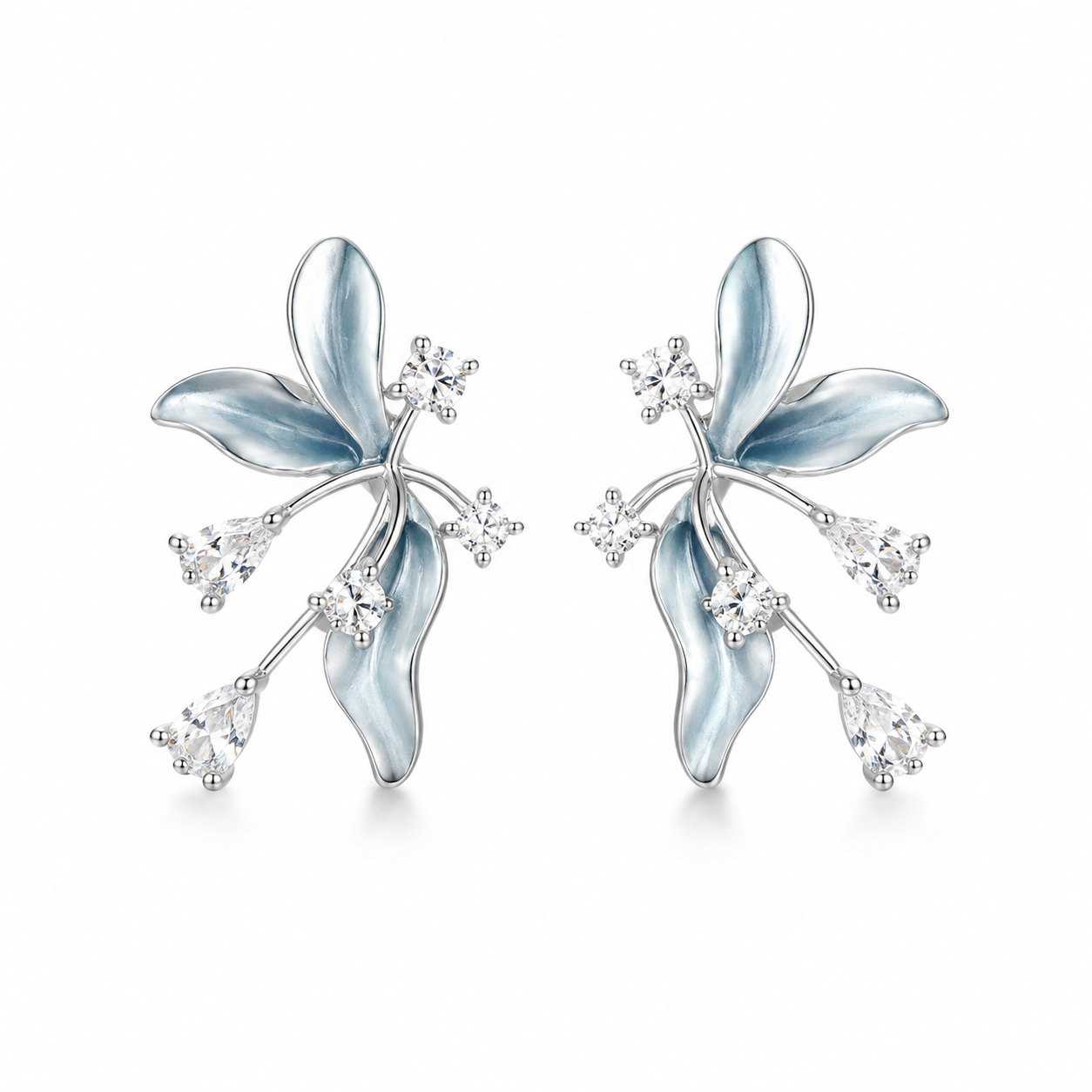 Petal Wing Stud Earrings