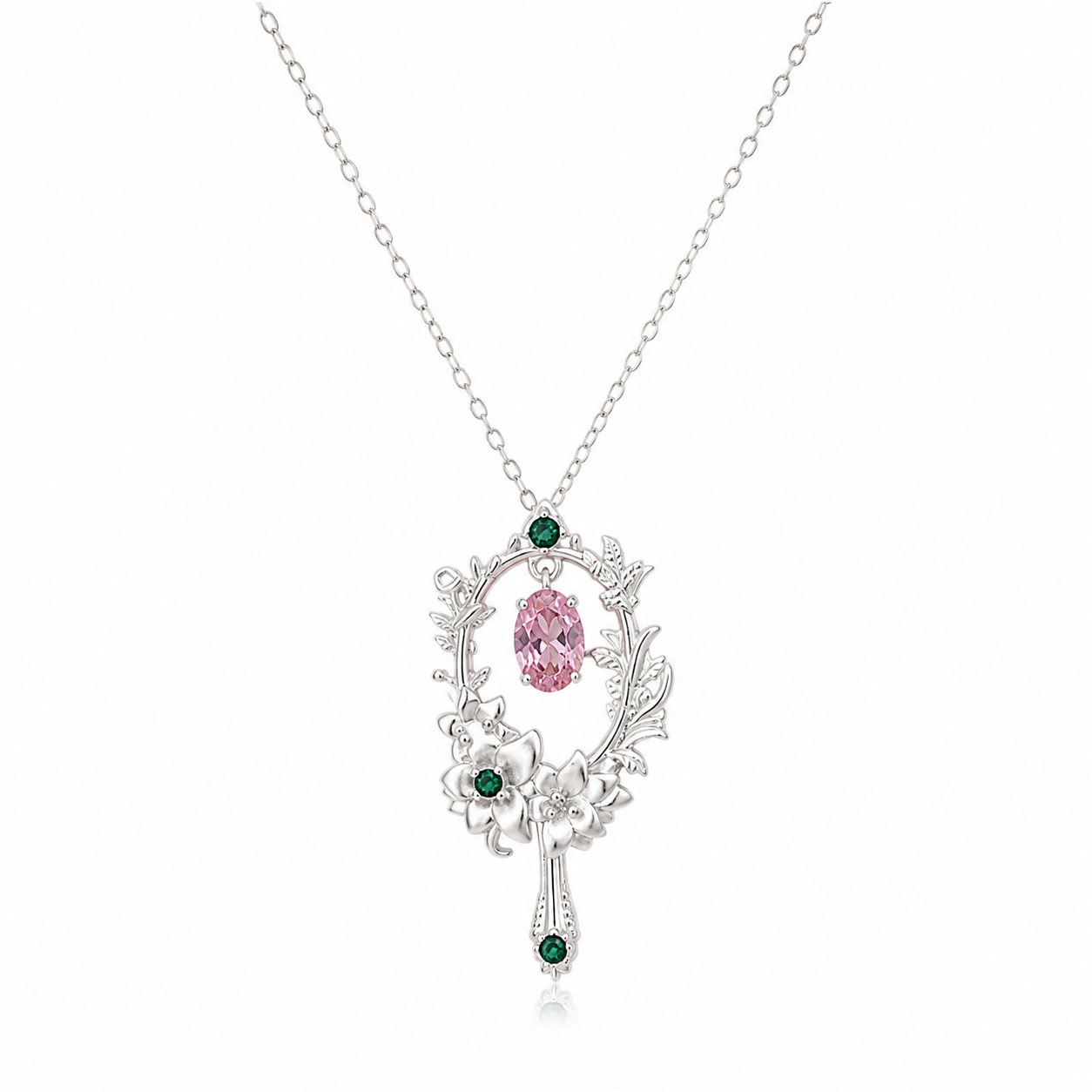 Botanical Bloom Wreath Necklace