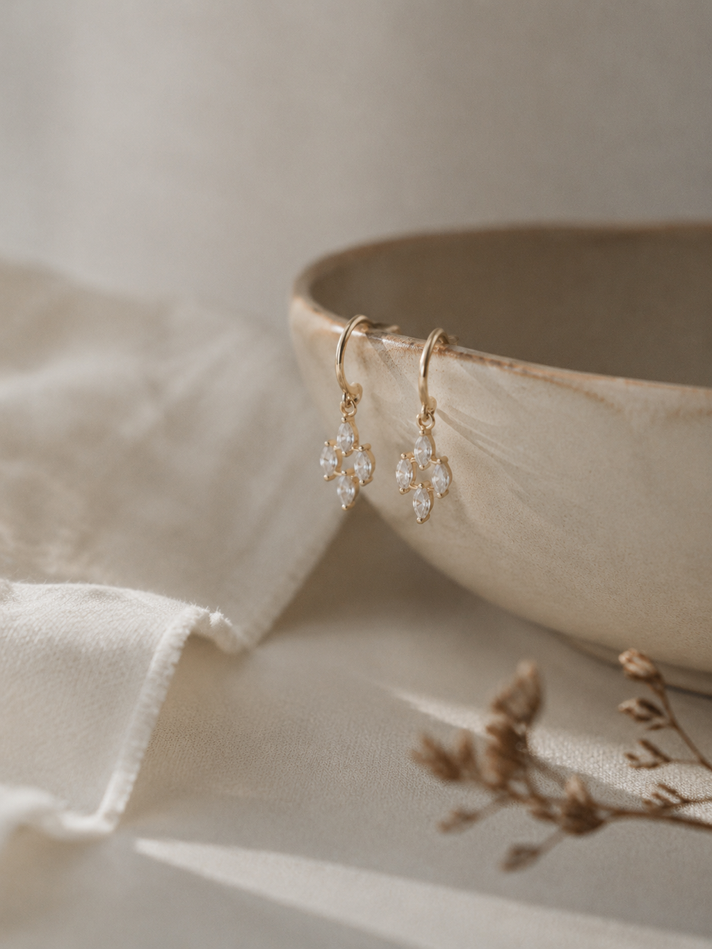 Celeste Marquise Drop Earrings