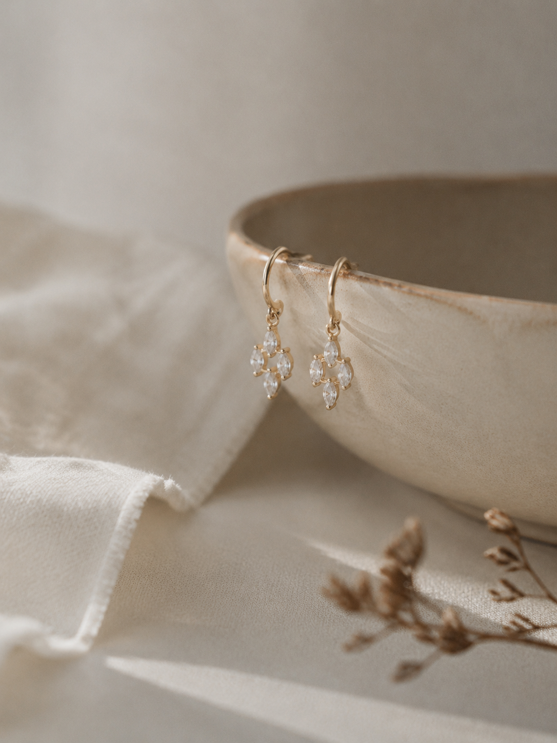 Celeste Marquise Drop Earrings