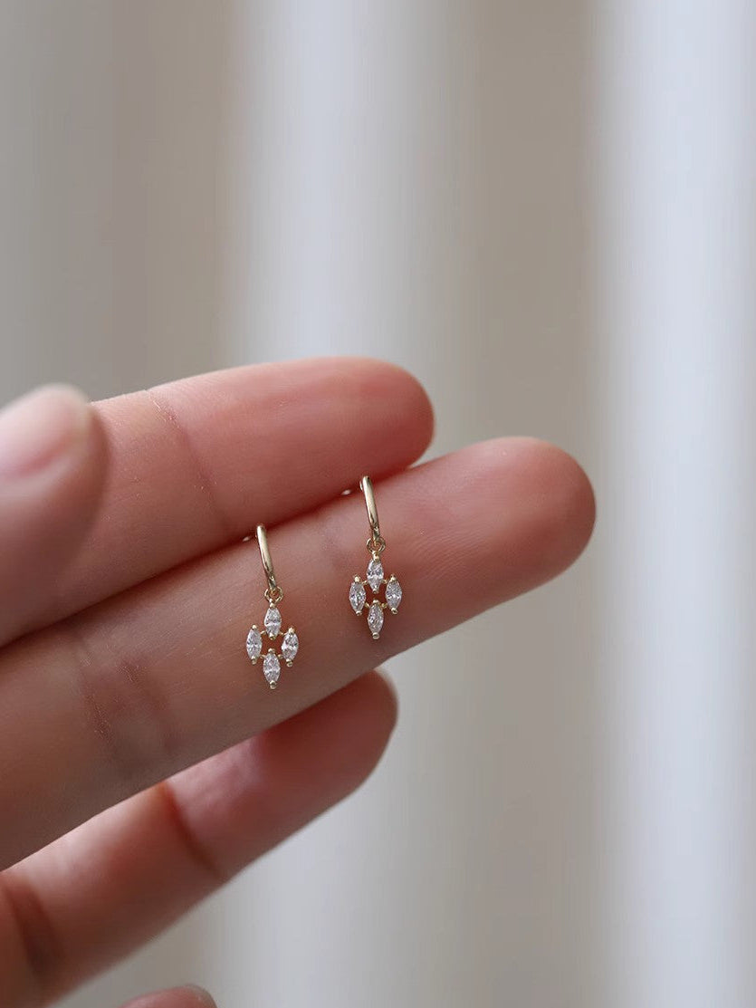 Celeste Marquise Drop Earrings