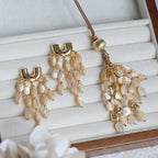 Nacre Fringe Earrings