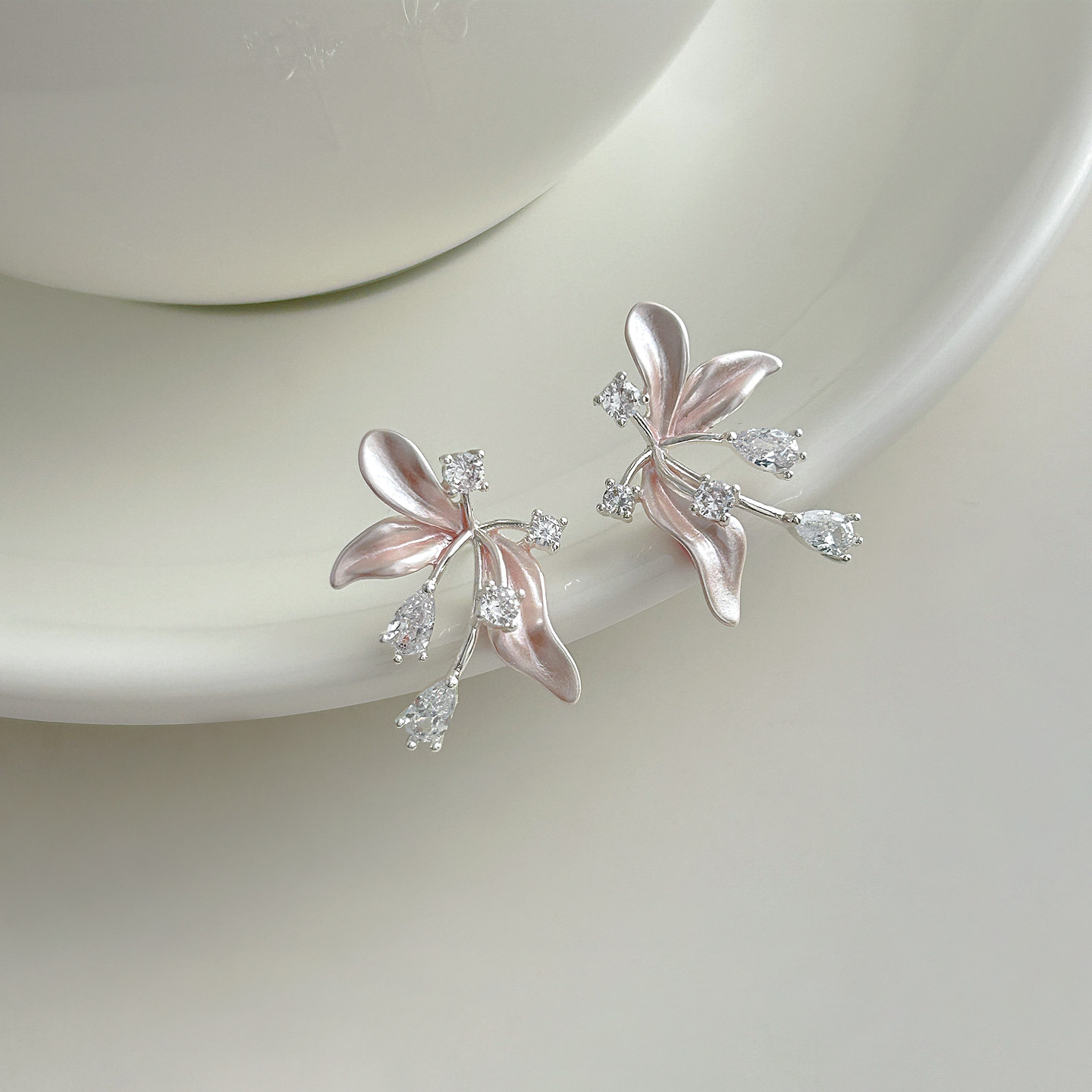 Petal Wing Stud Earrings