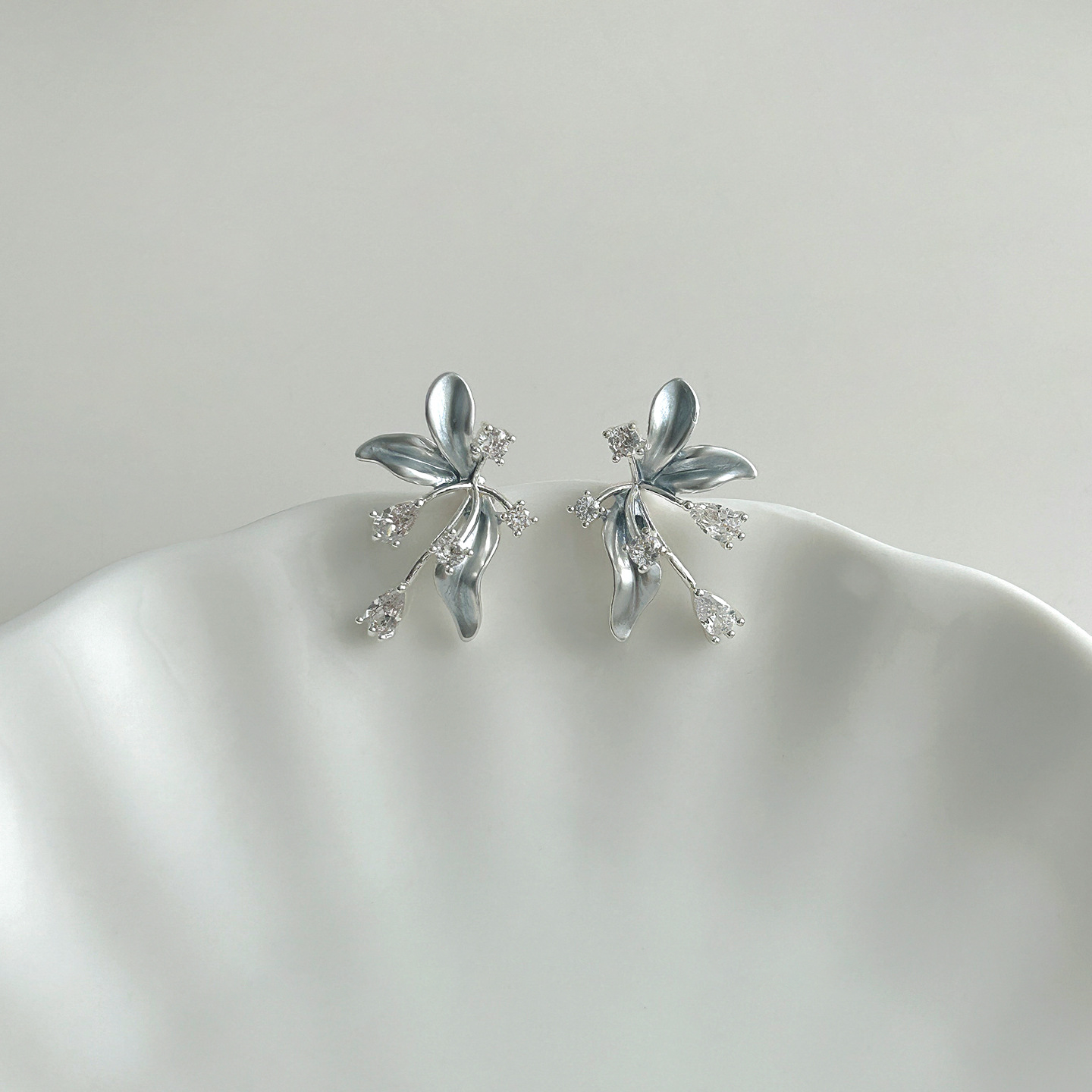 Petal Wing Stud Earrings
