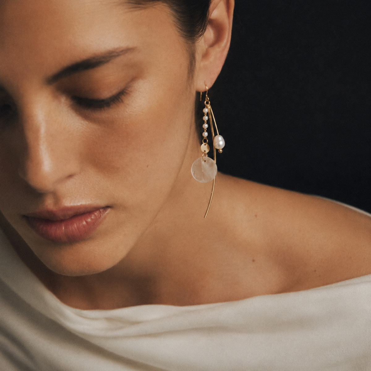 Tidal Pearl Earrings