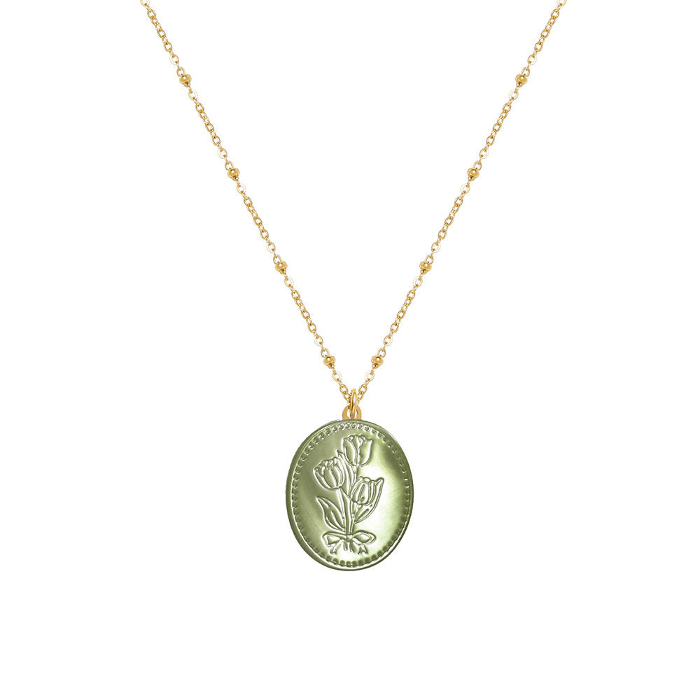 Blooming Tulip Shell Necklace