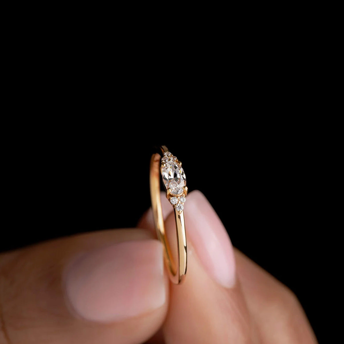 Celeste Marquise Solitaire Ring