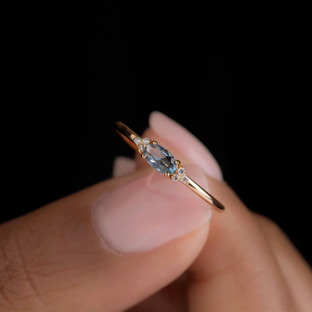 Celeste Marquise Solitaire Ring