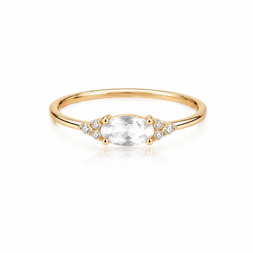 Celeste Marquise Solitaire Ring